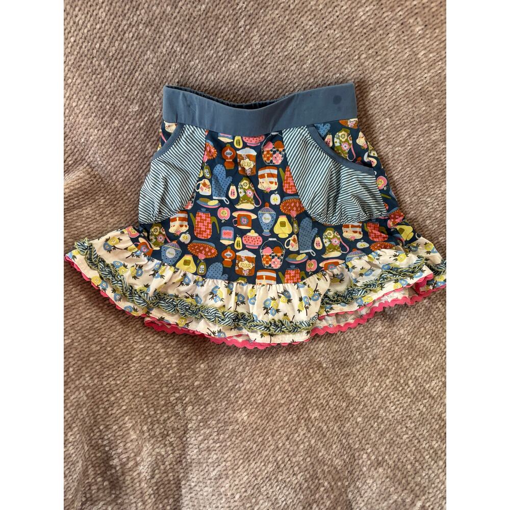 MATILDA JANE Flair for the Dramatic Make Believe Ruffle Girls 8 Skort